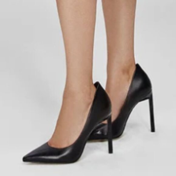 ALDO KENNEDI ELEGANT BLACK HEELS - Picture 1 of 13